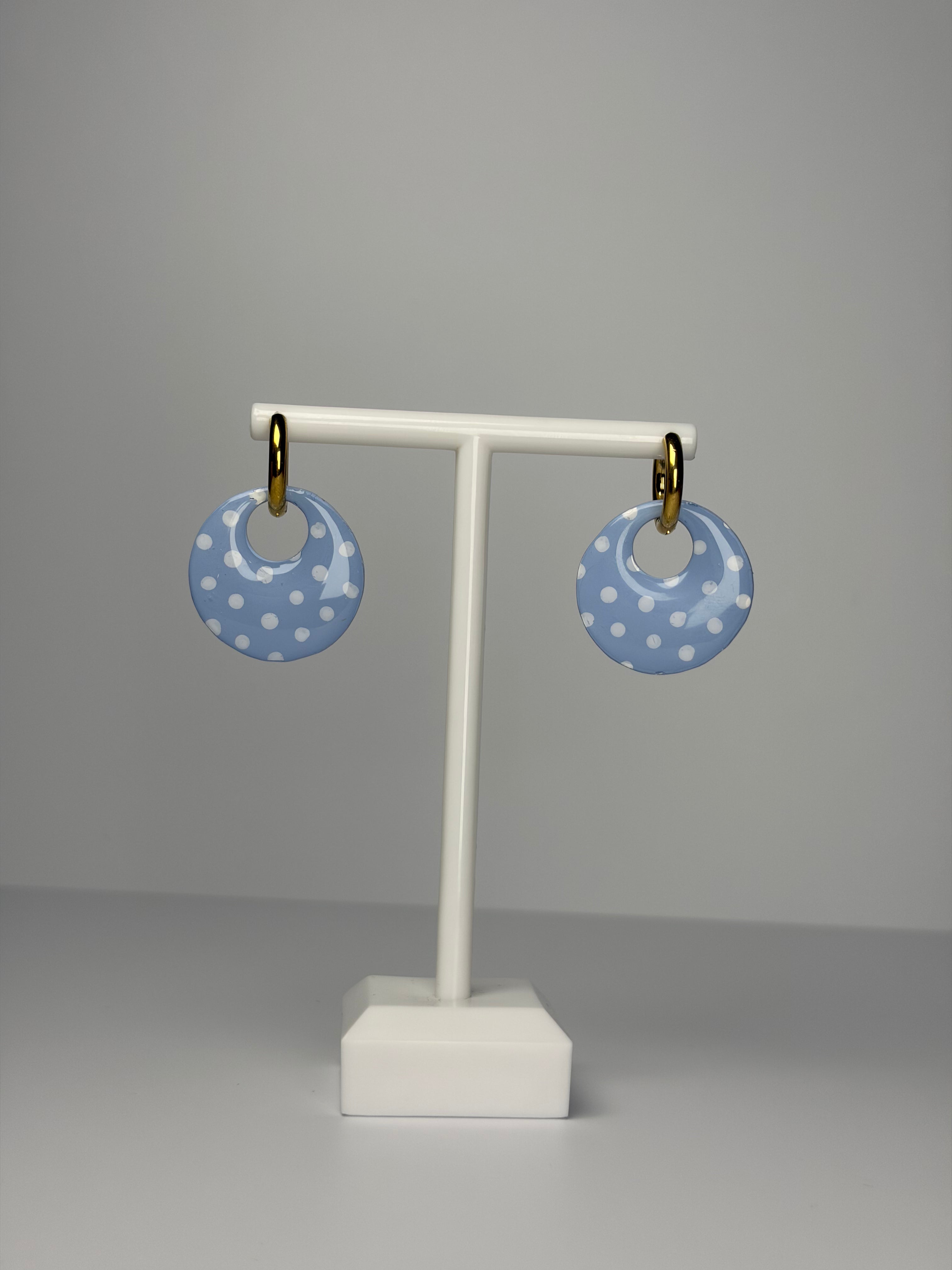 Polka Dot Payton Hoops