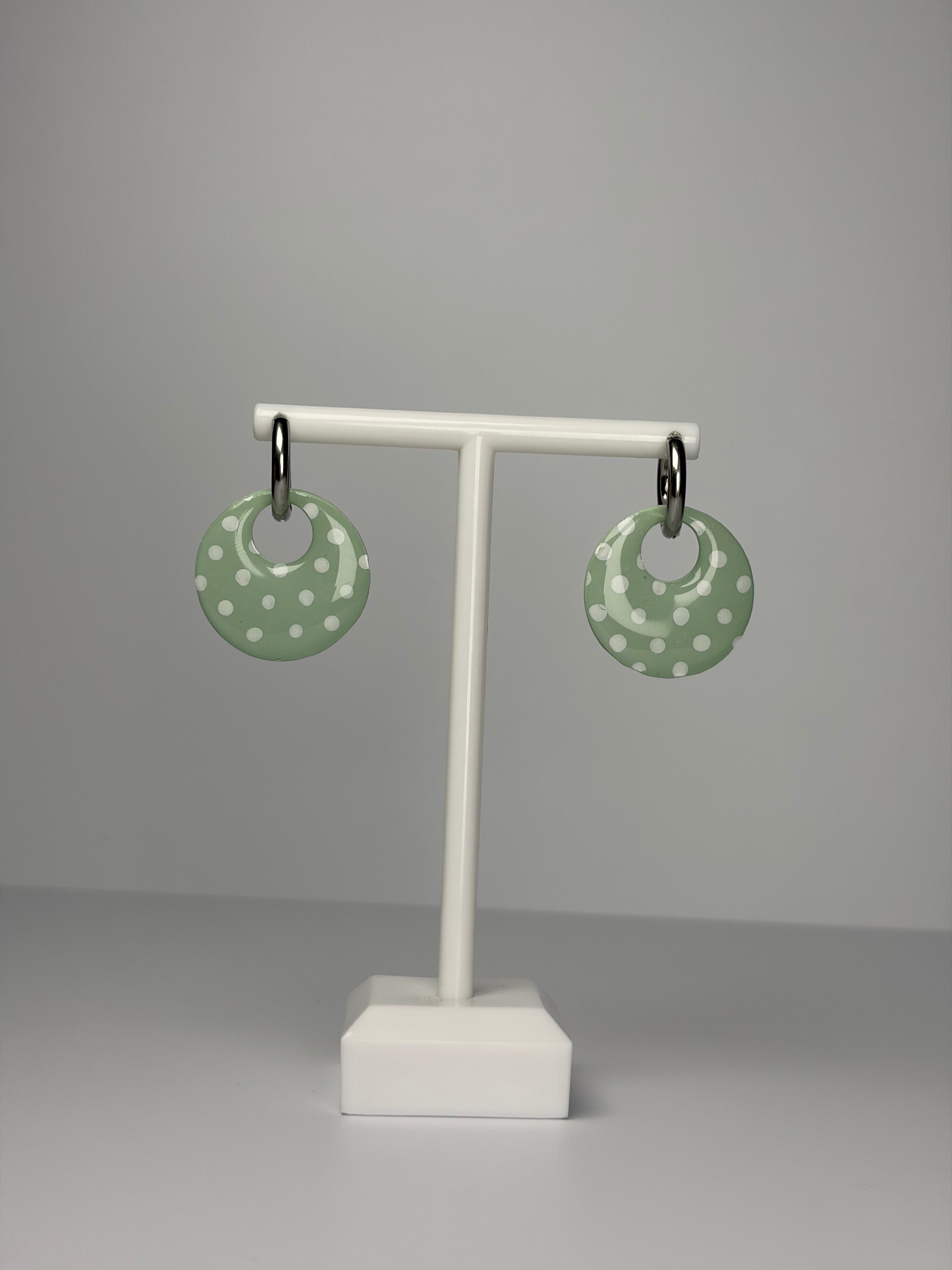 Polka Dot Payton Hoops