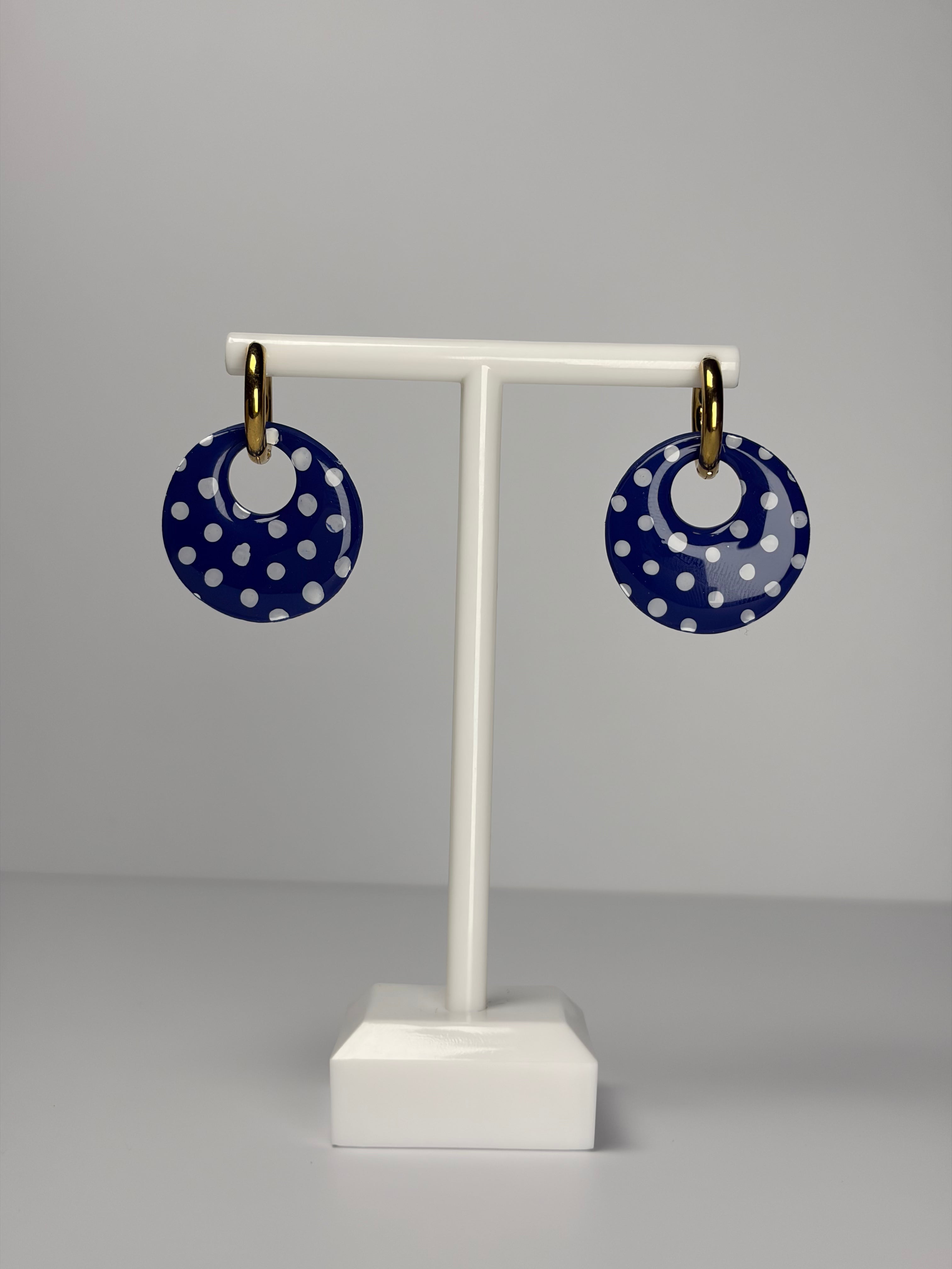 Polka Dot Payton Hoops