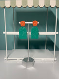 Orange & Green Laiken